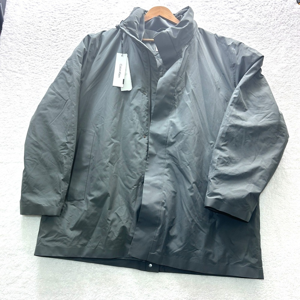 Calvin Klein  Jacket Men's XXL Grey  Water Resistant Warmth Insulation Comfort